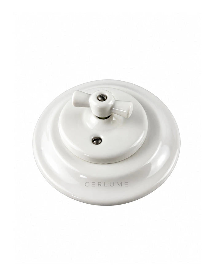 Flush-Mounted Ceramic Rotary Switch — Single Control