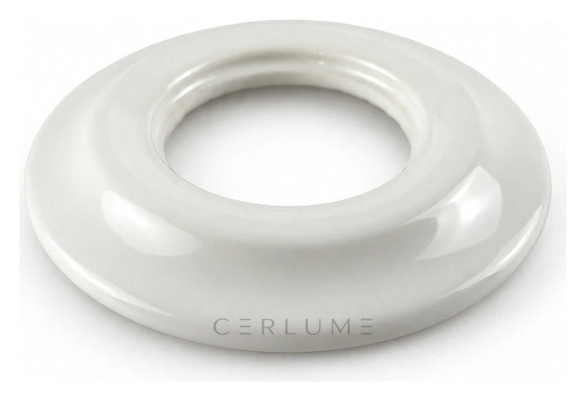 1-Gang Flush-Mounted Ceramic Frame