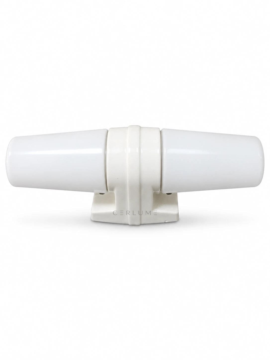 Twin-lamp ceramic sauna wall light