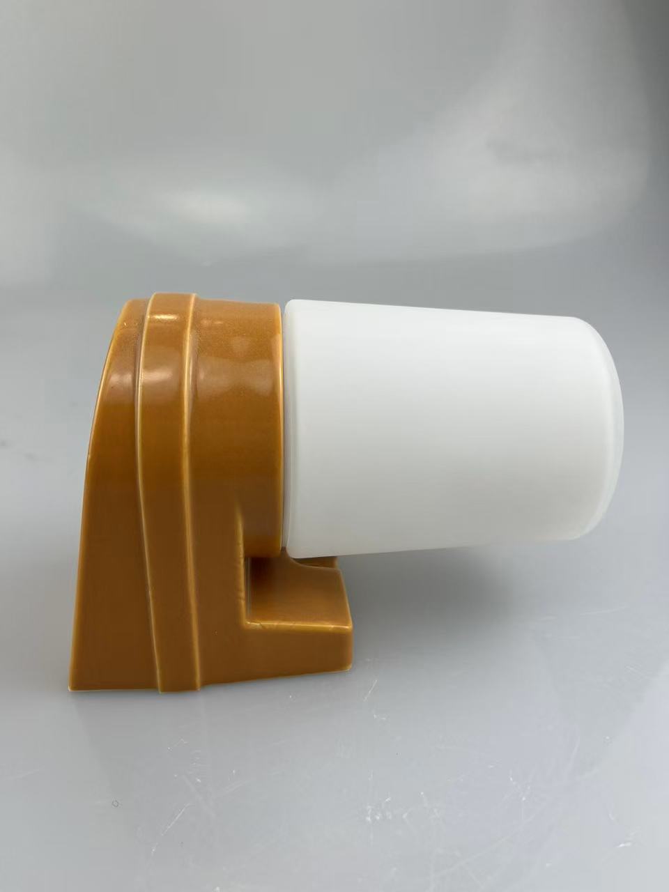 L-Shaped Single-Lamp Ceramic Sauna Light — Model 405