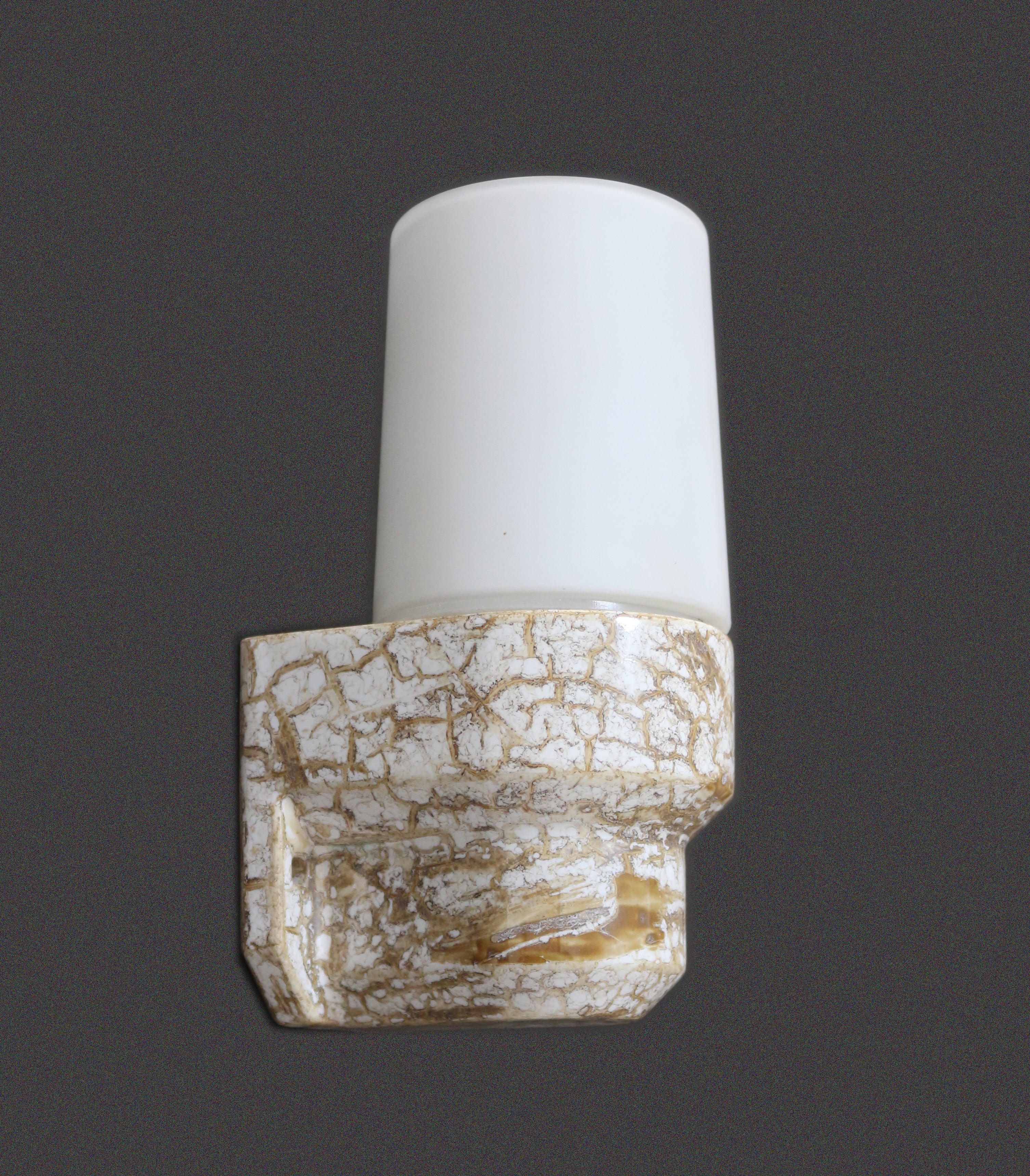 L-Shaped Wall-Mounted Ceramic Sauna Light — Model 403