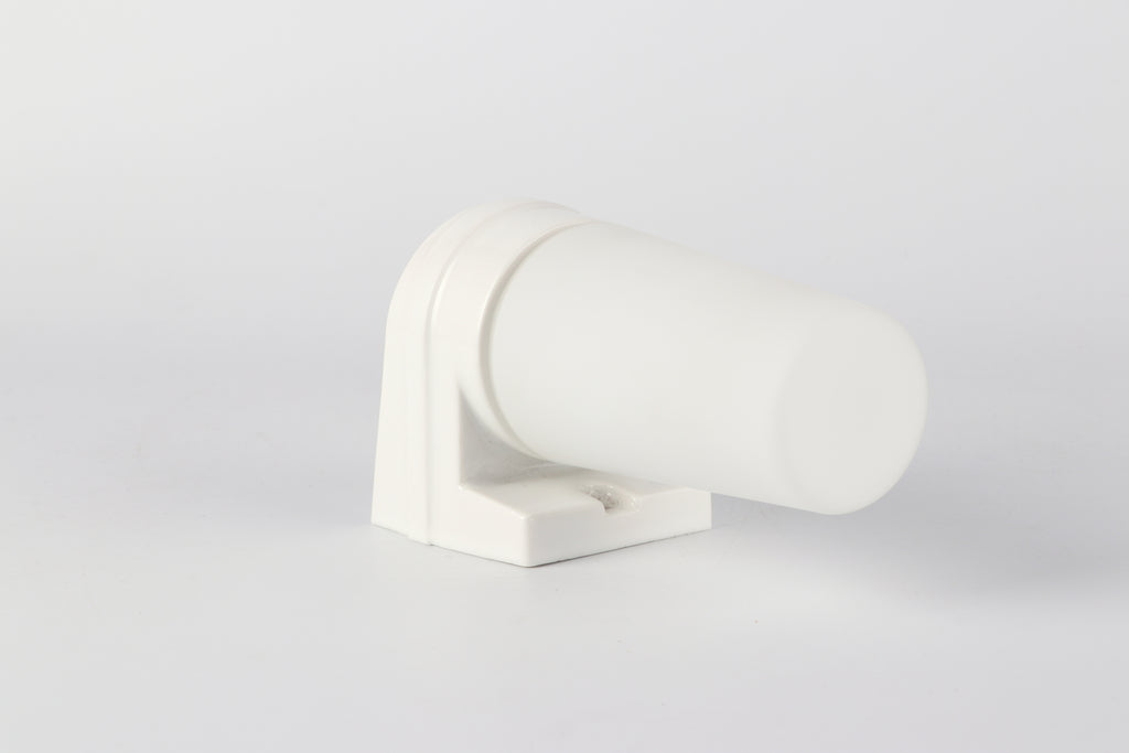 L-Shaped Single-Lamp Ceramic Sauna Light — Model 405