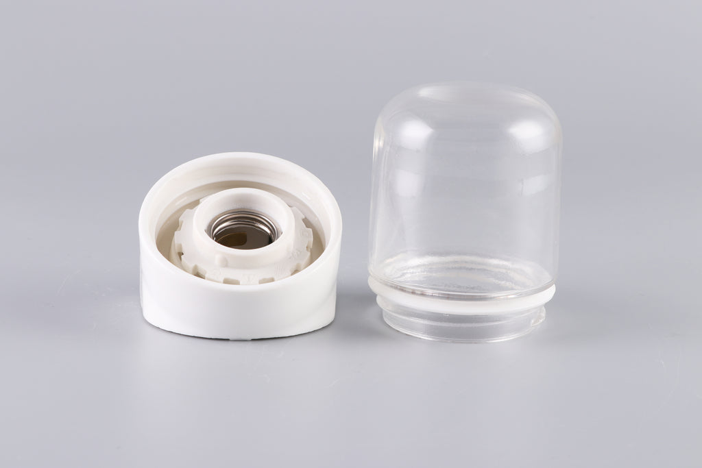 Angled Wall-Mounted Ceramic Sauna Light — Model 401